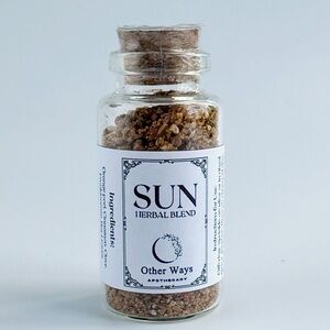 Sun Herbal Incense Loose Blend - 25 mL Bottle